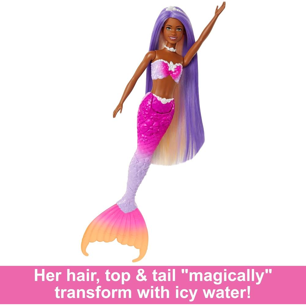 BARBIE BROOKLYN MUÑECA SIRENA 11'/28 CM CON ACCESORIOS - 4