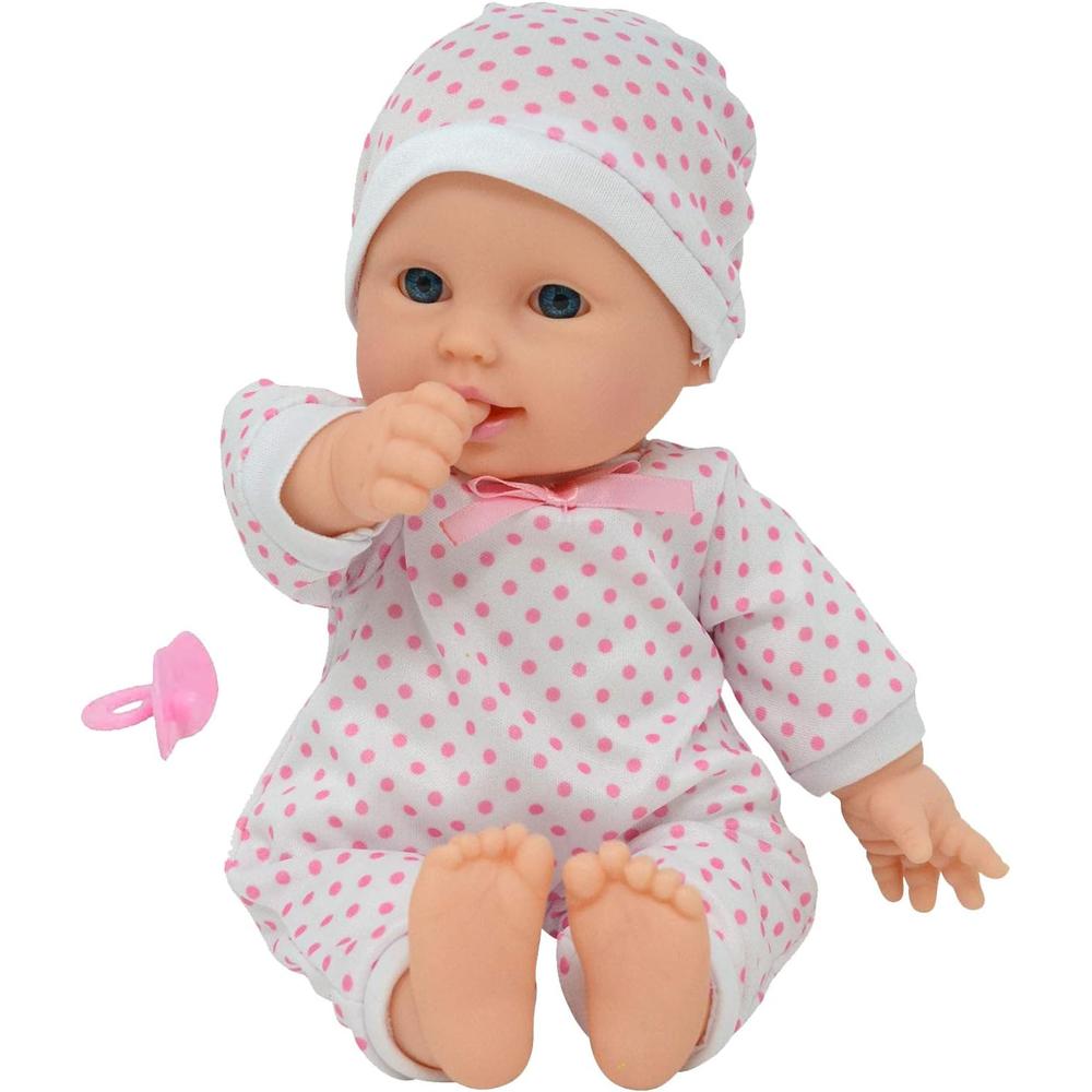 MUÑECO BEBÉ 11'/28 CM BLANDO CON ACCESORIOS - 1