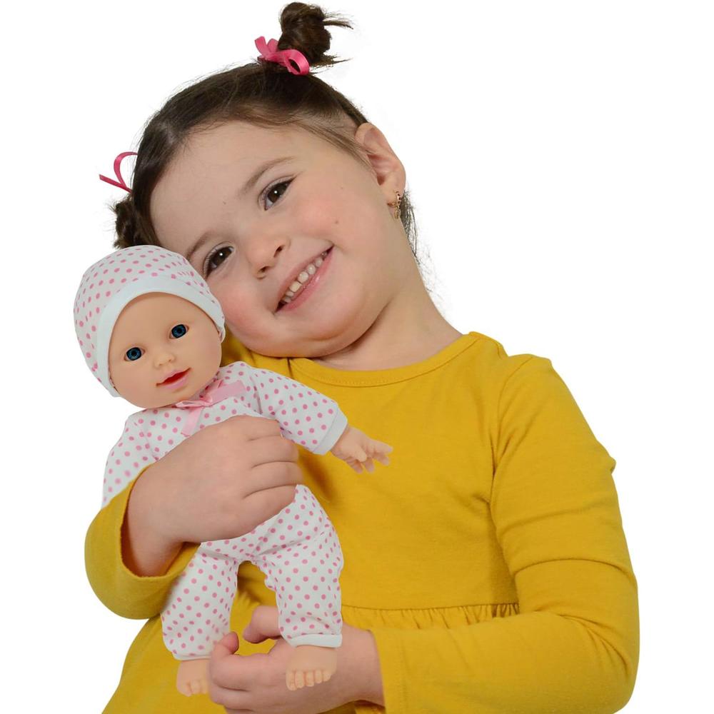MUÑECO BEBÉ 11'/28 CM BLANDO CON ACCESORIOS - 3
