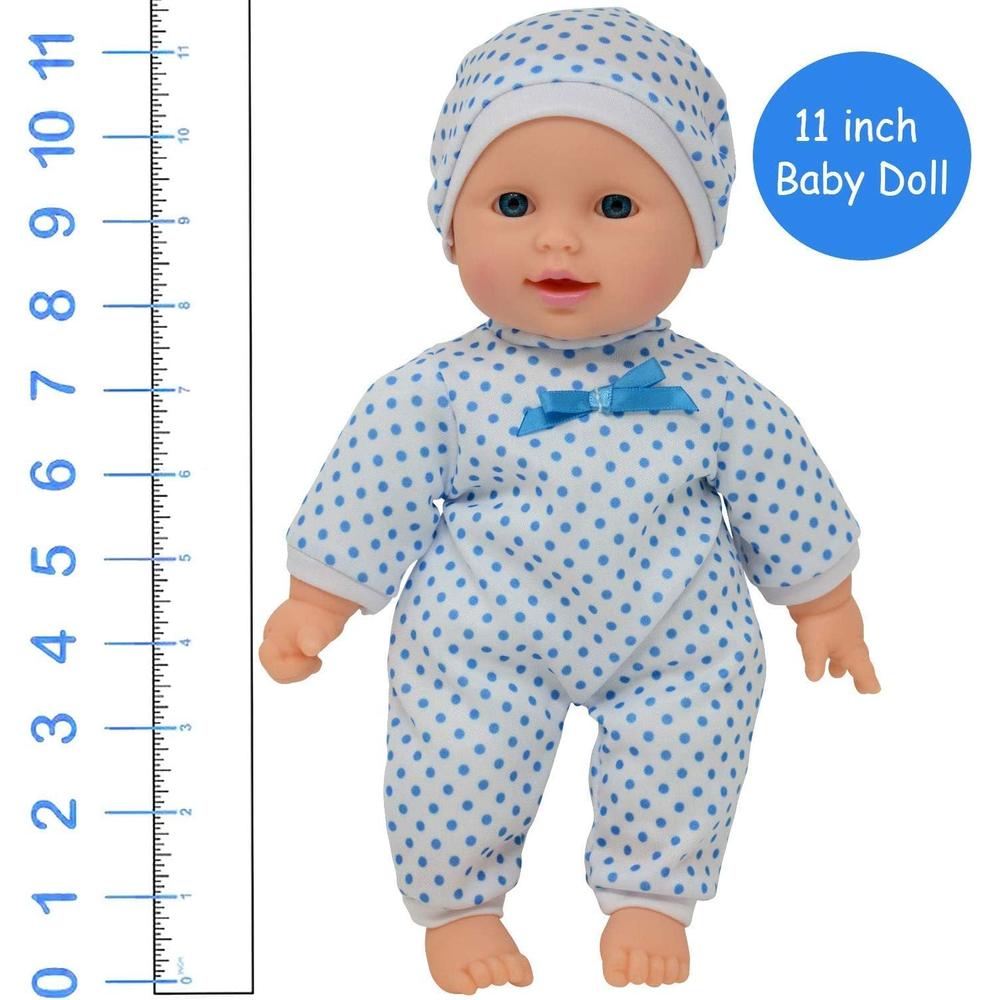 MUÑECA BEBÉ 11'/28 CM CON ACCESORIOS - 4
