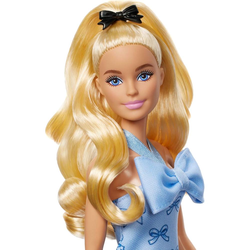 BARBIE FASHIONISTAS N.° 237 COLA DE CABALLO RUBIA VESTIDO AZUL - 2