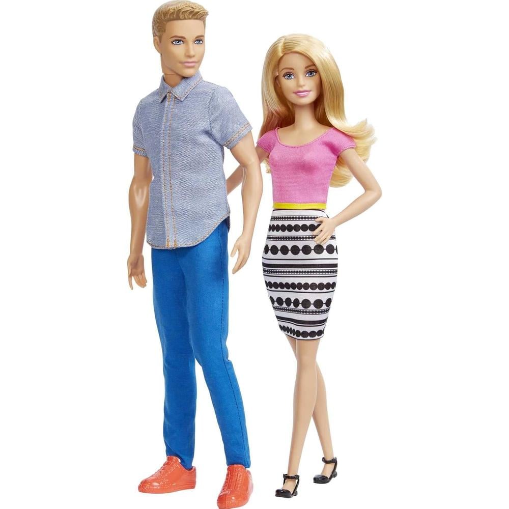 BARBIE Y KEN PACK DE 2 MUÑECAS 11'/28 CM CON ACCESORIOS - 2