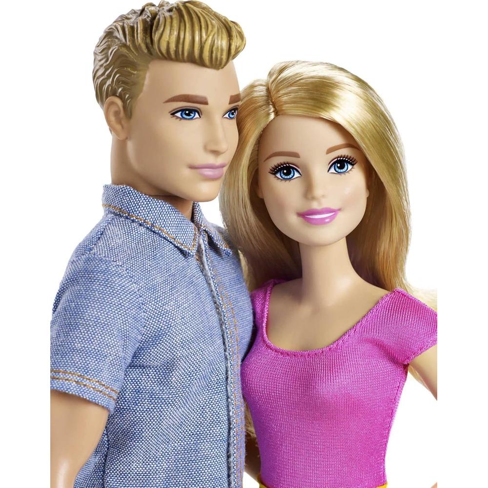 BARBIE Y KEN PACK DE 2 MUÑECAS 11'/28 CM CON ACCESORIOS - 3