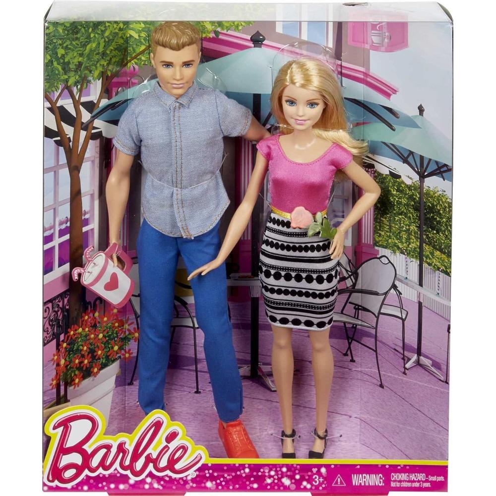 BARBIE Y KEN PACK DE 2 MUÑECAS 11'/28 CM CON ACCESORIOS - 4