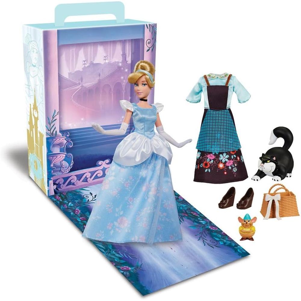 DISNEY CENICIENTA MUÑECA PRINCESA 11'/28 CM CON ACCESORIOS - 1