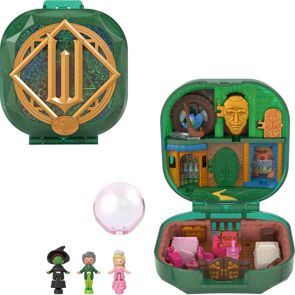POLLY POCKET WICKED COLLECTOR COMPACTO MICROMUÑECAS 2 ACCESORIOS - 1