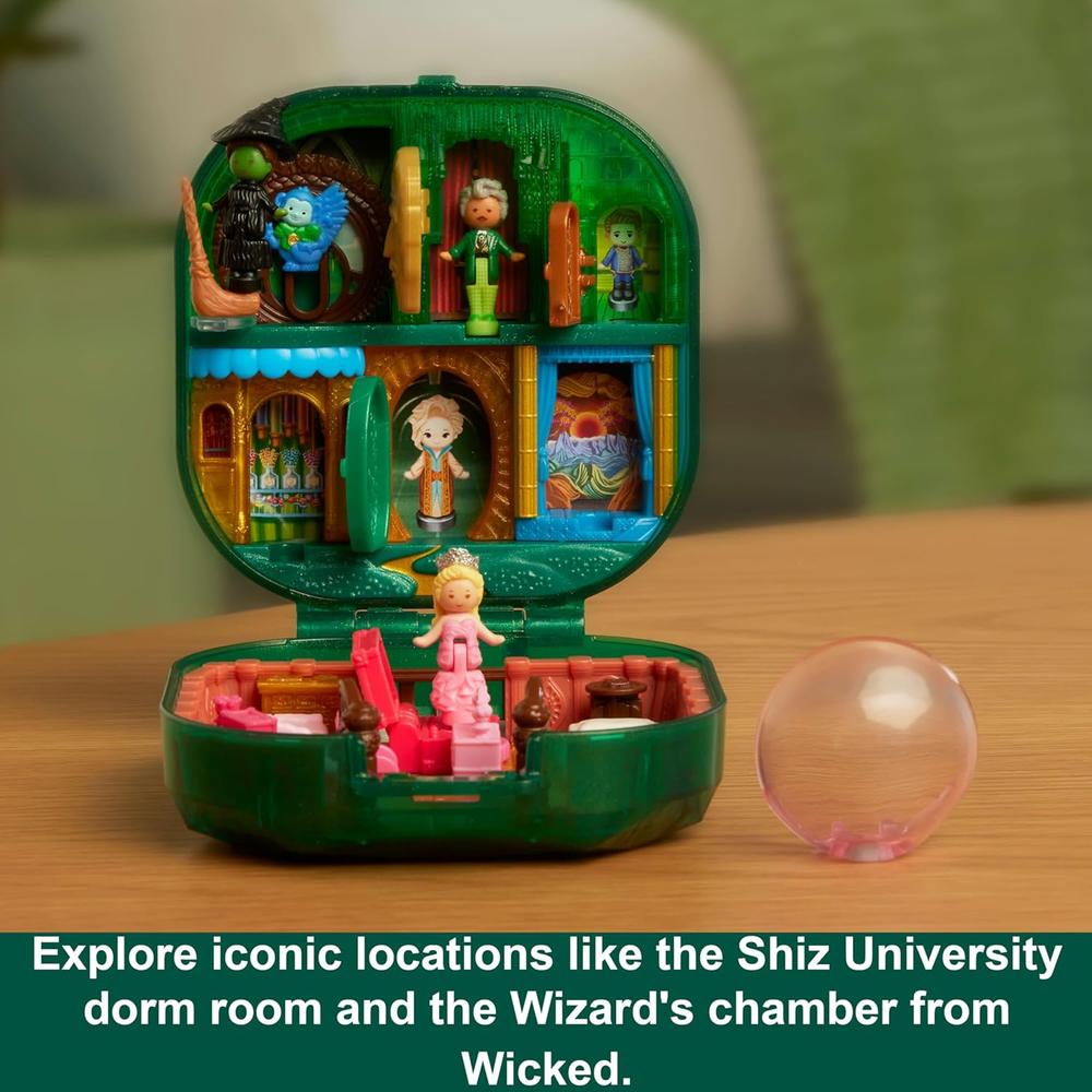 POLLY POCKET WICKED COLLECTOR COMPACTO MICROMUÑECAS 2 ACCESORIOS - 5