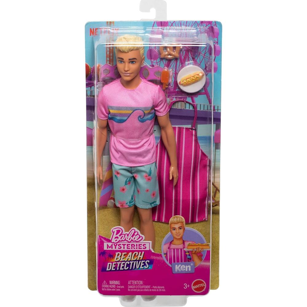 KEN BARBIE MYSTERIES DETECTIVES PLAYA ATUENDO EXCLUSIVO ACCESORIOS - 5