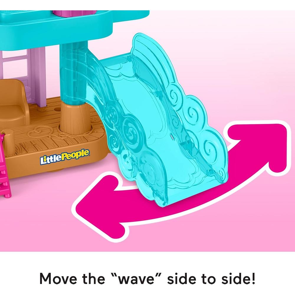 BARBIE LITTLE PEOPLE CASA DE PLAYA CON FIGURAS Y ACCESORIOS - 3