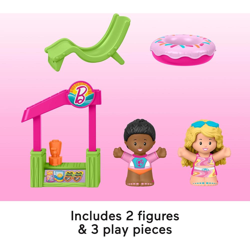 BARBIE LITTLE PEOPLE CASA DE PLAYA CON FIGURAS Y ACCESORIOS - 5