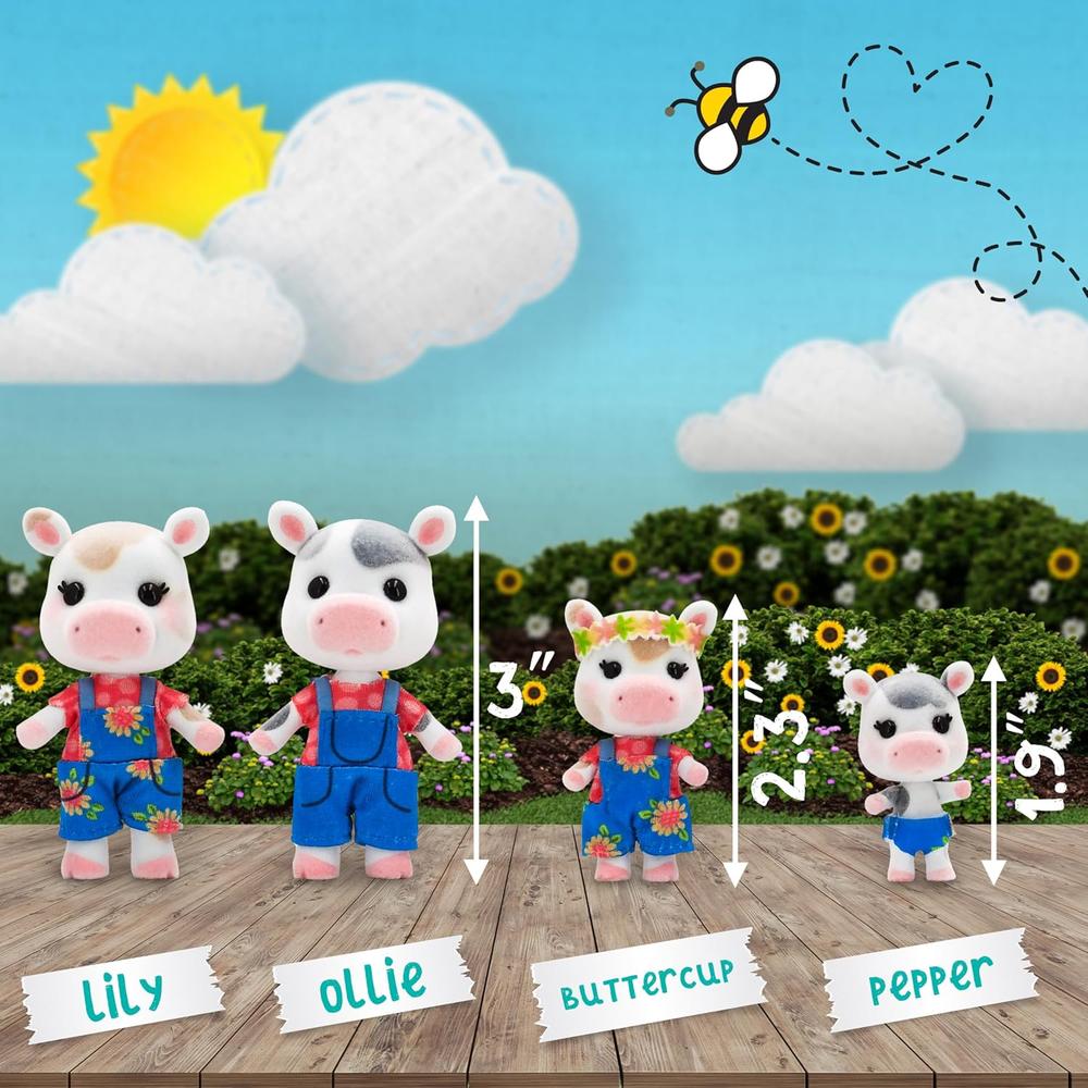 HONEY BEE ACRES PACK DE 4 VACAS 6-7 CM - 4