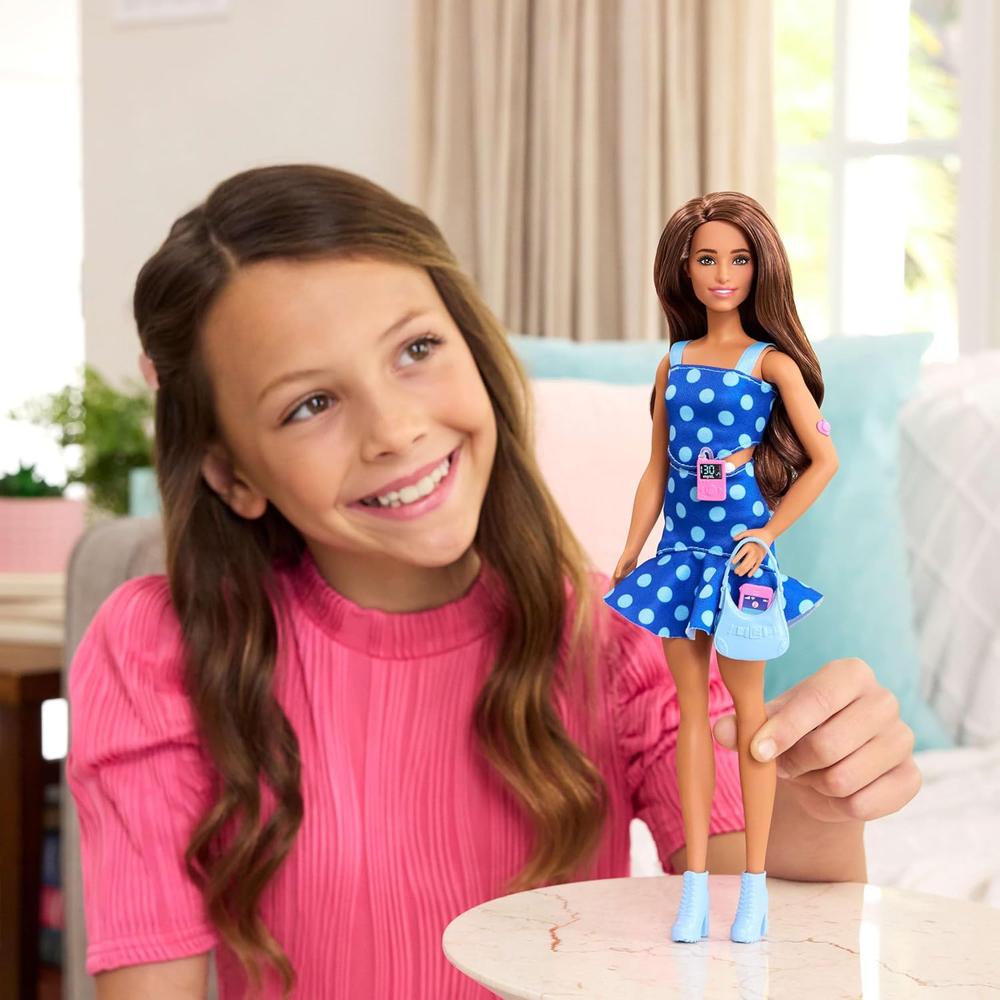 BARBIE FASHIONISTAS N.° 242 MUÑECA DIABETES TIPO 1 - 2