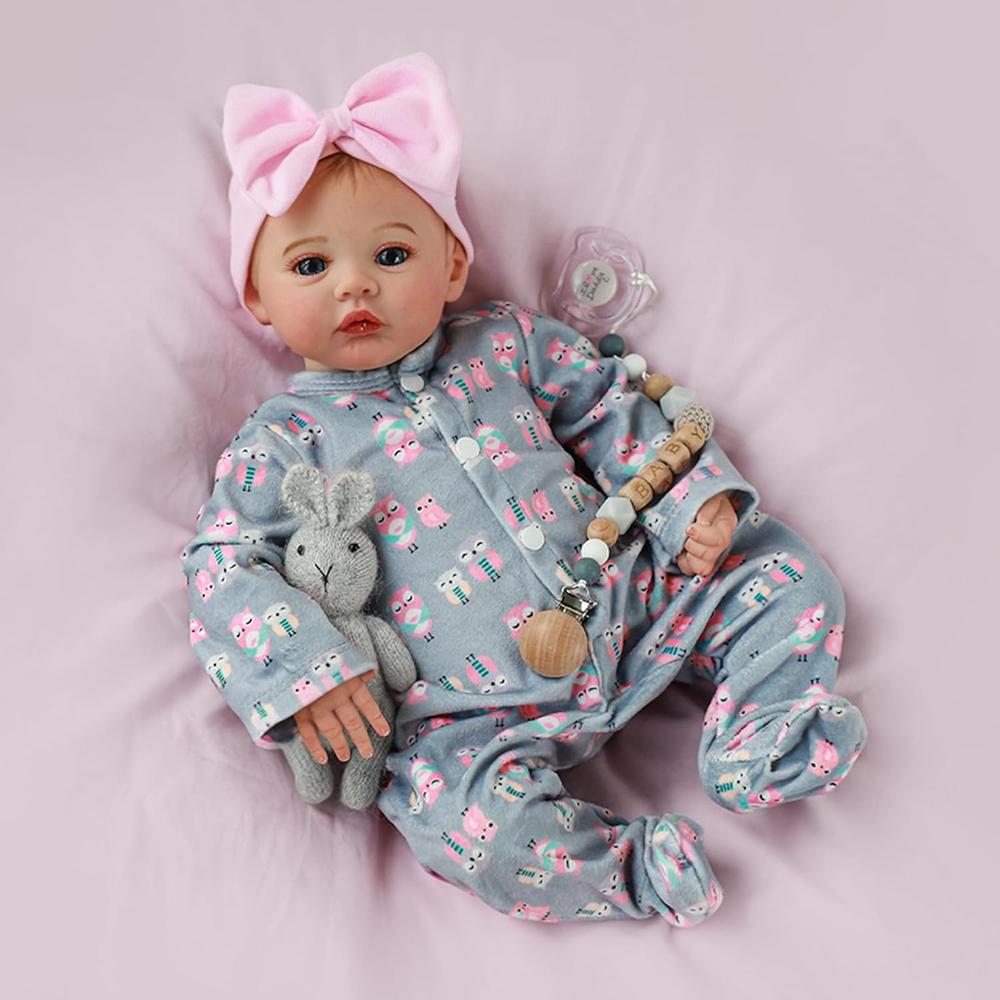 BEBÉ REALISTA REALISTA MUÑECA 18' / 46 CM HECHA A MANO CON ACCESORIOS - 1