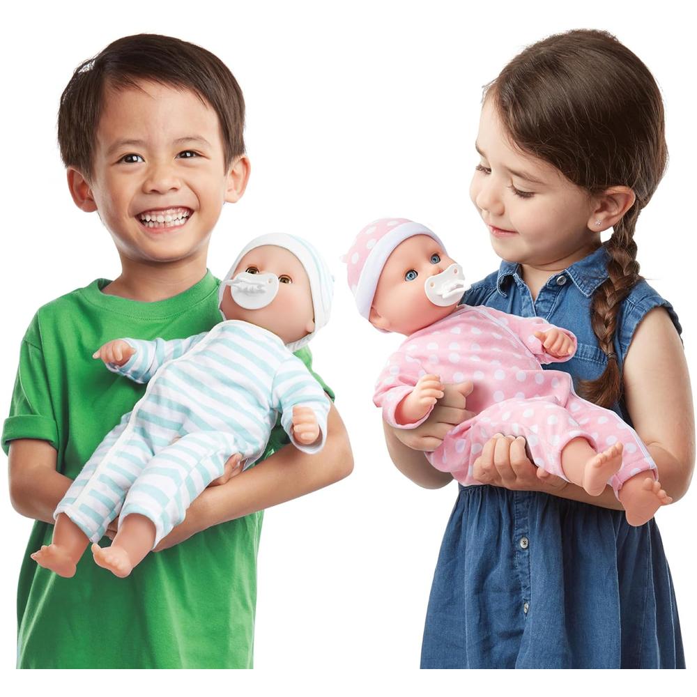 MELISSA Y DOUG MUÑECAS GEMELAS 15'/38 CM BLANDAS - 3