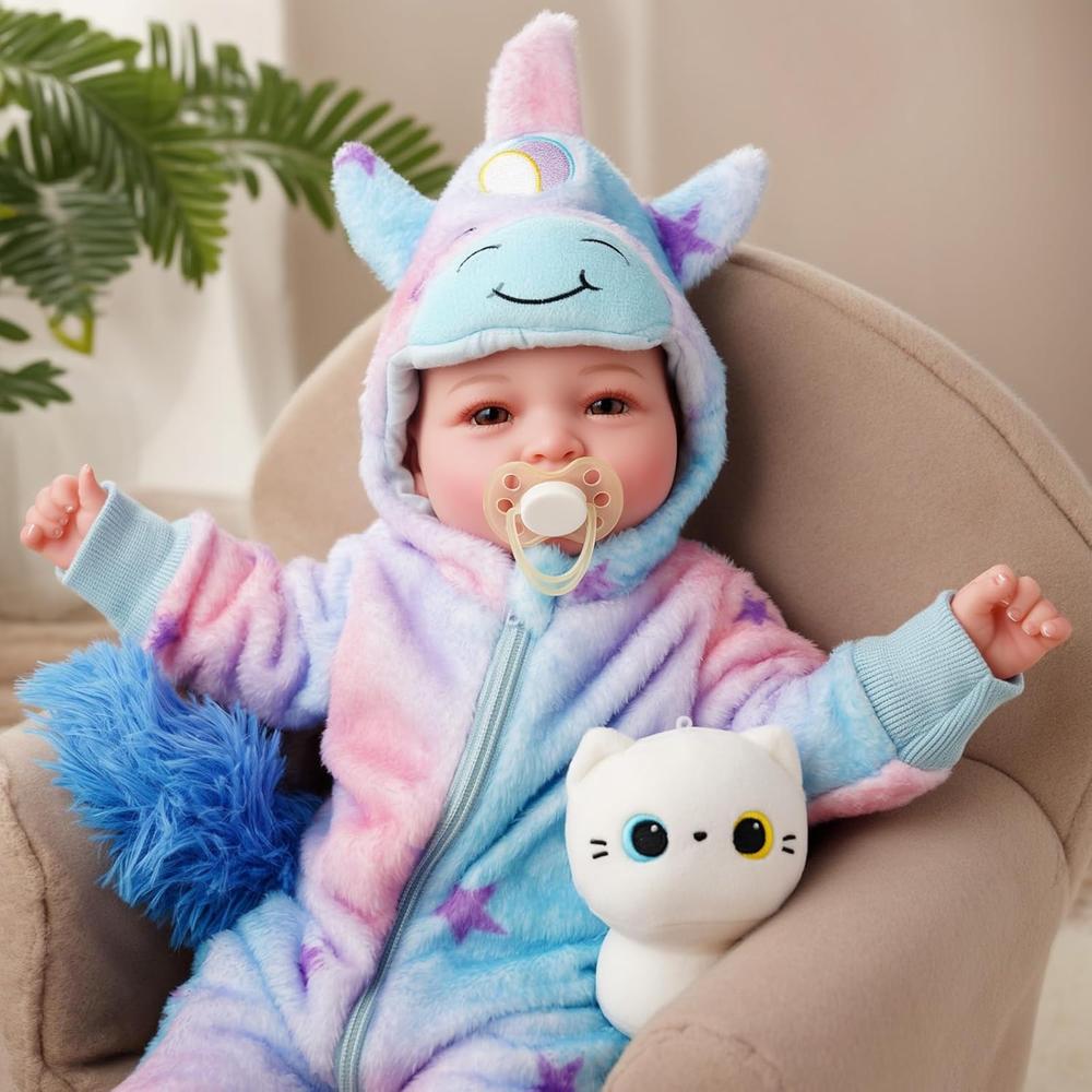BABESIDE MUÑECA BEBÉ 17' / 43 CM DE CUERPO SUAVE CON ACCESORIOS - 2