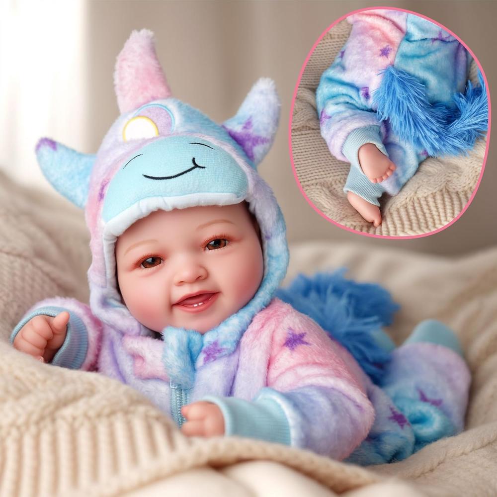 BABESIDE MUÑECA BEBÉ 17' / 43 CM DE CUERPO SUAVE CON ACCESORIOS - 5