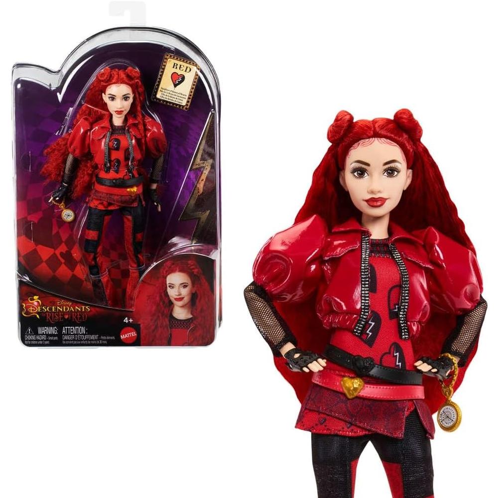 DISNEY DESCENDANTS RED MUÑECA 11'/28 CM CON ACCESORIOS - 1