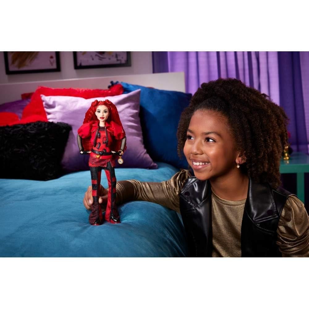 DISNEY DESCENDANTS RED MUÑECA 11'/28 CM CON ACCESORIOS - 2