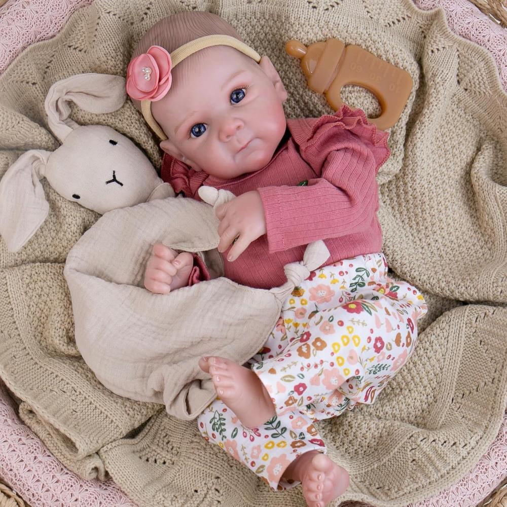 AORI MUÑECA BEBÉ REALISTA 20' / 50.8 CM | FLORAL - 2