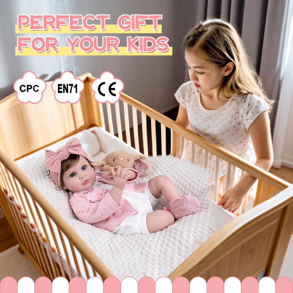 AORI MUÑECA BEBÉ 22'/56 CM CON ACCESORIOS - 5