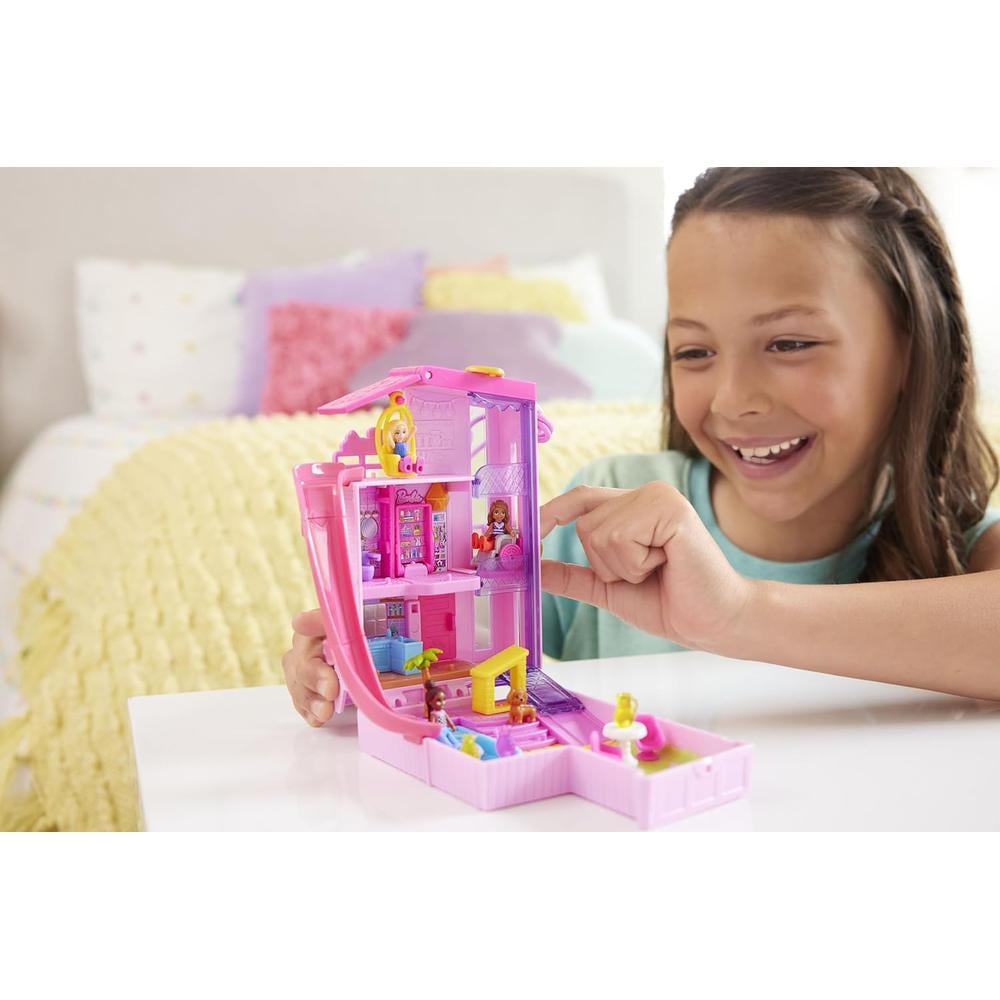 POLLY POCKET BARBIE DREAMHOUSE CASA DE MUÑECAS COMPACTA CON ACCESORIOS - 4