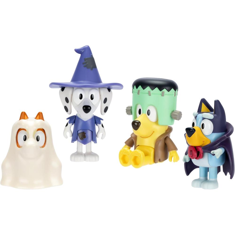 BLUEY HALLOWEEN PACK 4 FIGURAS 6-7 CM - 1