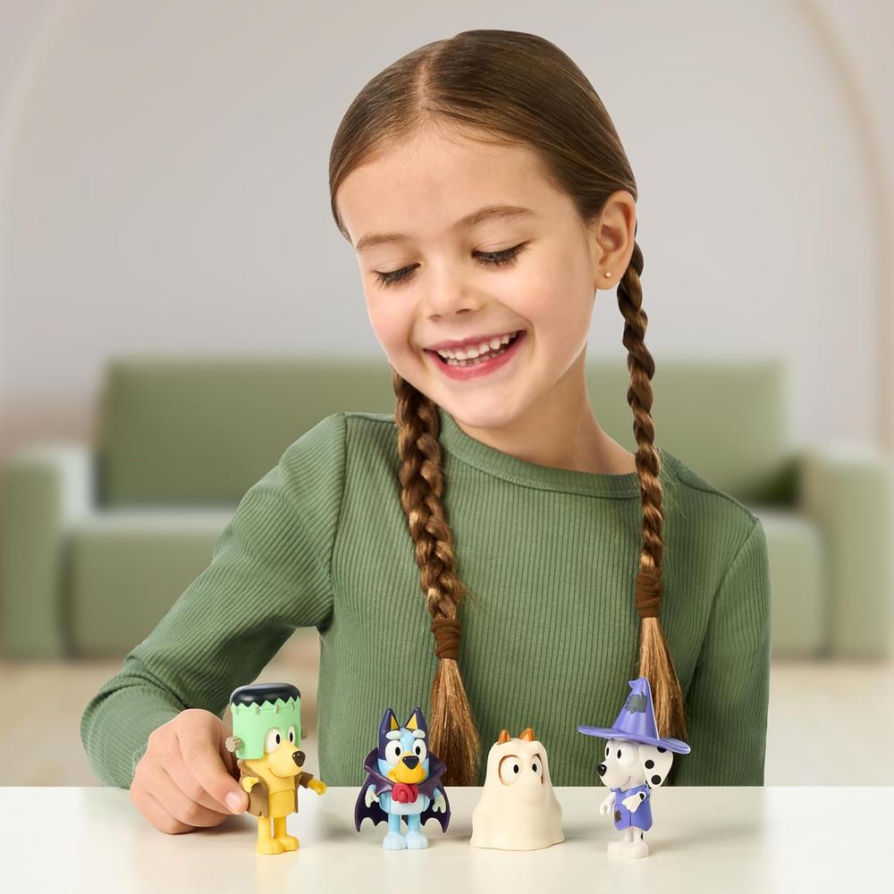 BLUEY HALLOWEEN PACK 4 FIGURAS 6-7 CM - 2