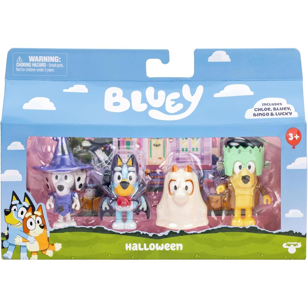 BLUEY HALLOWEEN PACK 4 FIGURAS 6-7 CM - 3