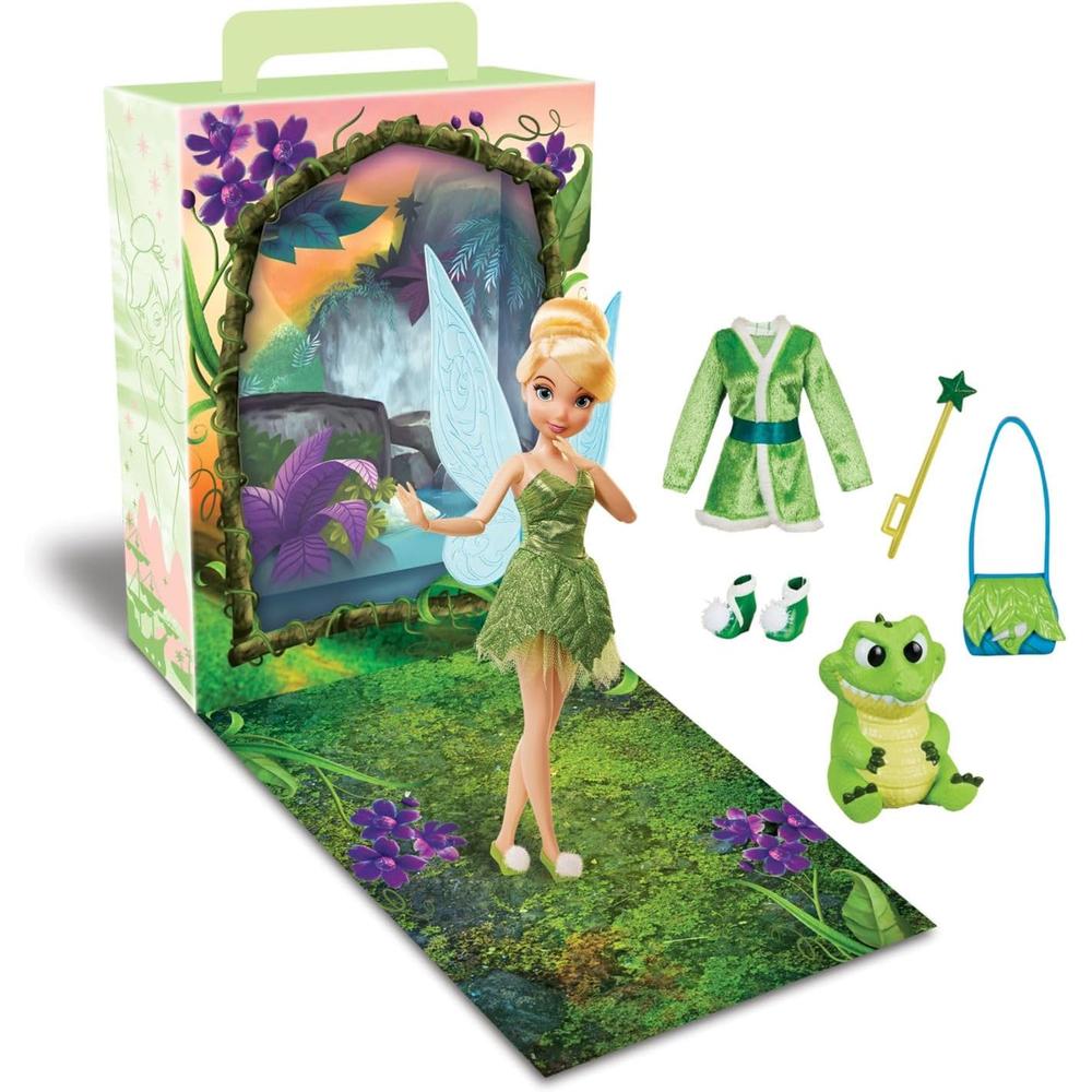 DISNEY TINKER BELL MUÑECA PRINCESA 11'/28 CM CON ACCESORIOS - 1