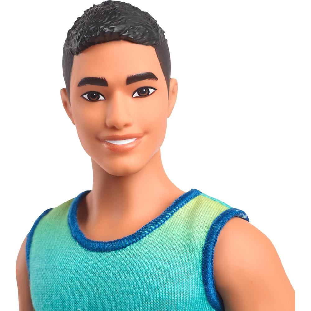 BARBIE KEN 11'/28 CM CAMISETA AZUL Y VERDE - 3