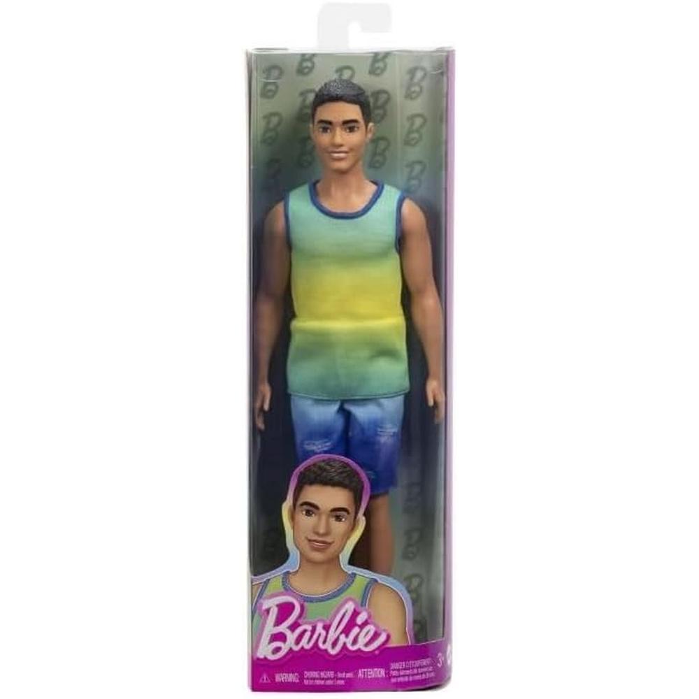 BARBIE KEN 11'/28 CM CAMISETA AZUL Y VERDE - 4