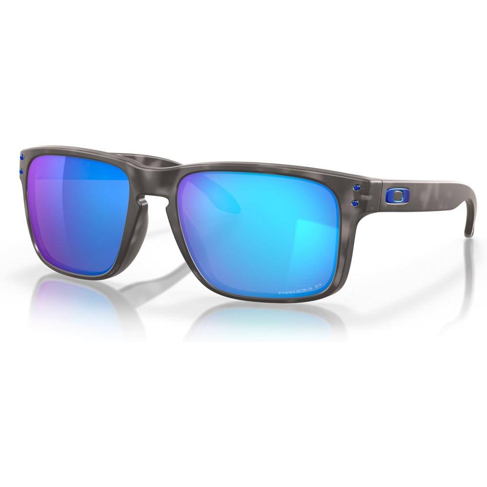 OAKLEY HOLBROOK OO9102 GAFAS DE SOL POLARIZADAS PARA HOMBRE | MATTE BLACK TORTOISE / PRIZM SAPPHIRE IRIDIUM POLARIZED - 1