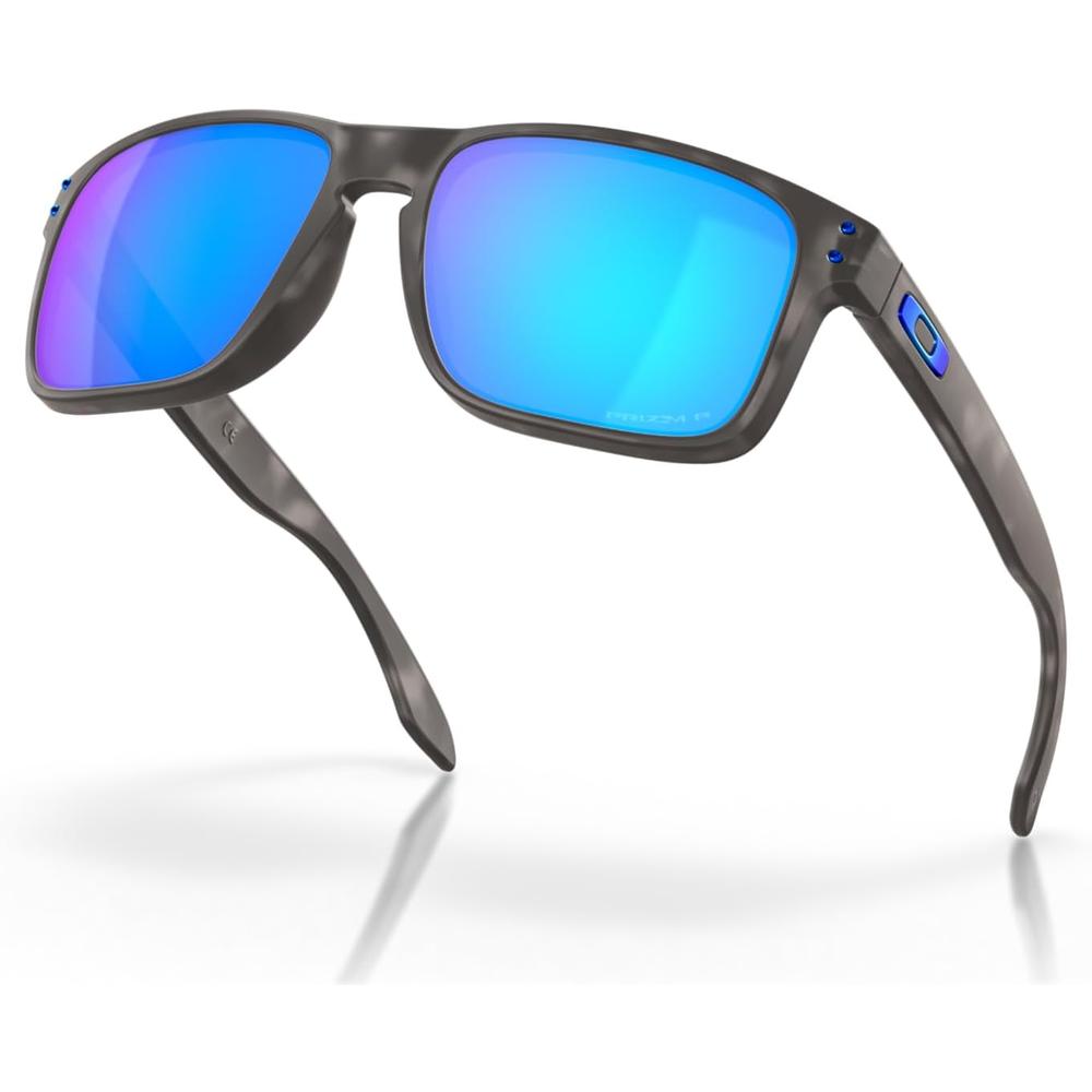 OAKLEY HOLBROOK OO9102 GAFAS DE SOL POLARIZADAS PARA HOMBRE | MATTE BLACK TORTOISE / PRIZM SAPPHIRE IRIDIUM POLARIZED - 5