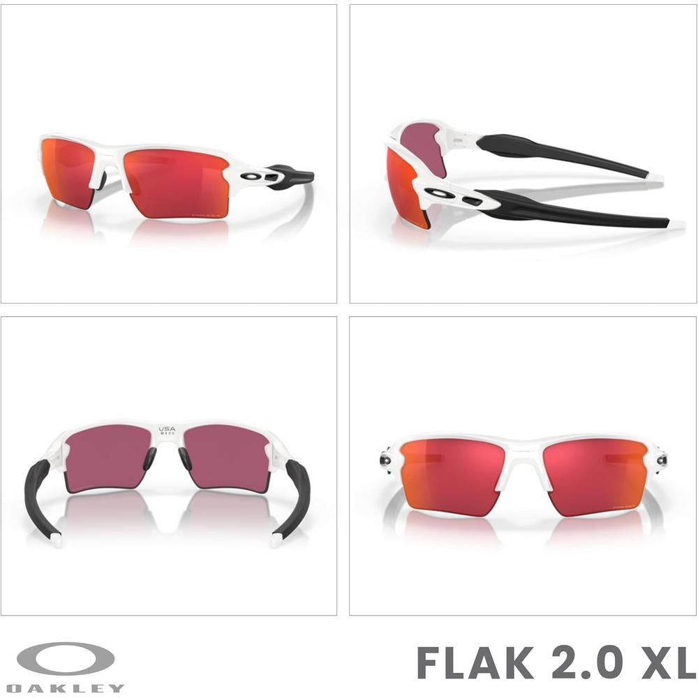 OAKLEY OO9253 DET CORD GAFAS DE SOL PARA HOMBRE | POLISHED WHITE / PRIZM FIELD - 3