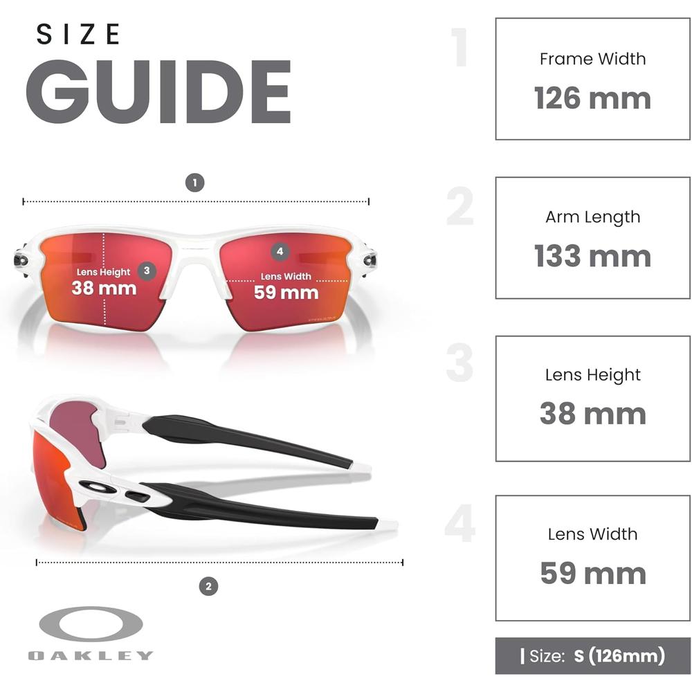 OAKLEY OO9253 DET CORD GAFAS DE SOL PARA HOMBRE | POLISHED WHITE / PRIZM FIELD - 4