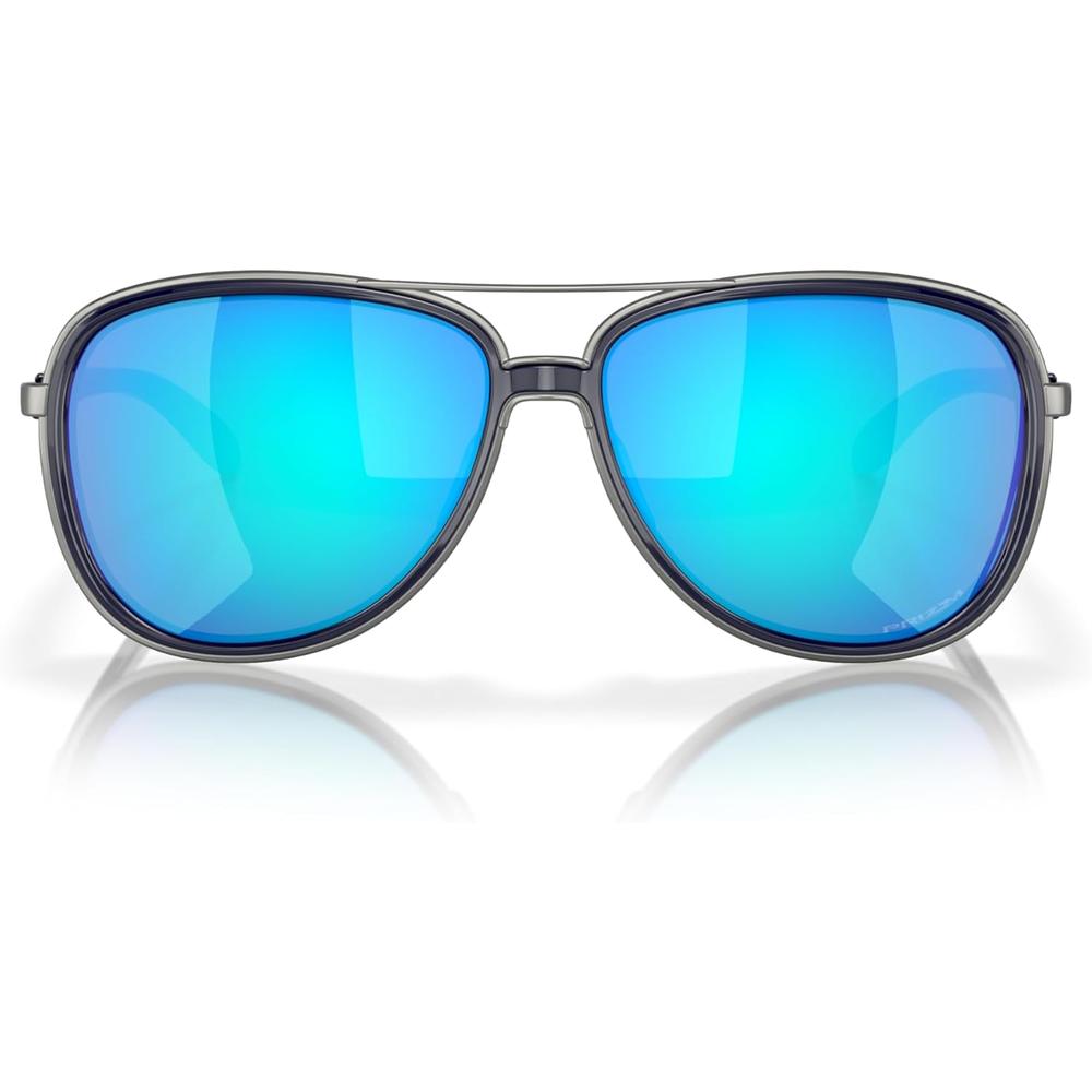 OAKLEY SPLIT TIME OO4129 AVIATOR GAFAS DE SOL PARA MUJER | NAVY / PRIZM SAPPHIRE IRIDIUM POLARIZED - 3