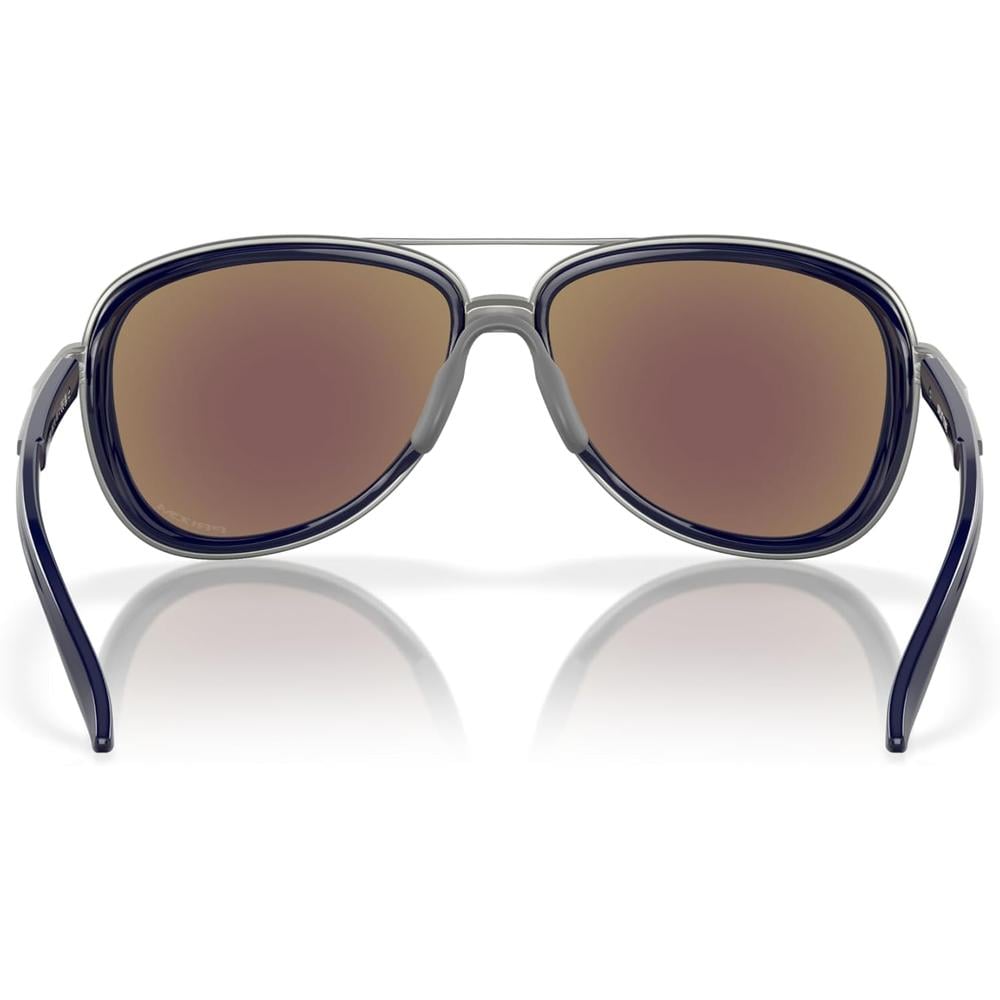 OAKLEY SPLIT TIME OO4129 AVIATOR GAFAS DE SOL PARA MUJER | NAVY / PRIZM SAPPHIRE IRIDIUM POLARIZED - 4