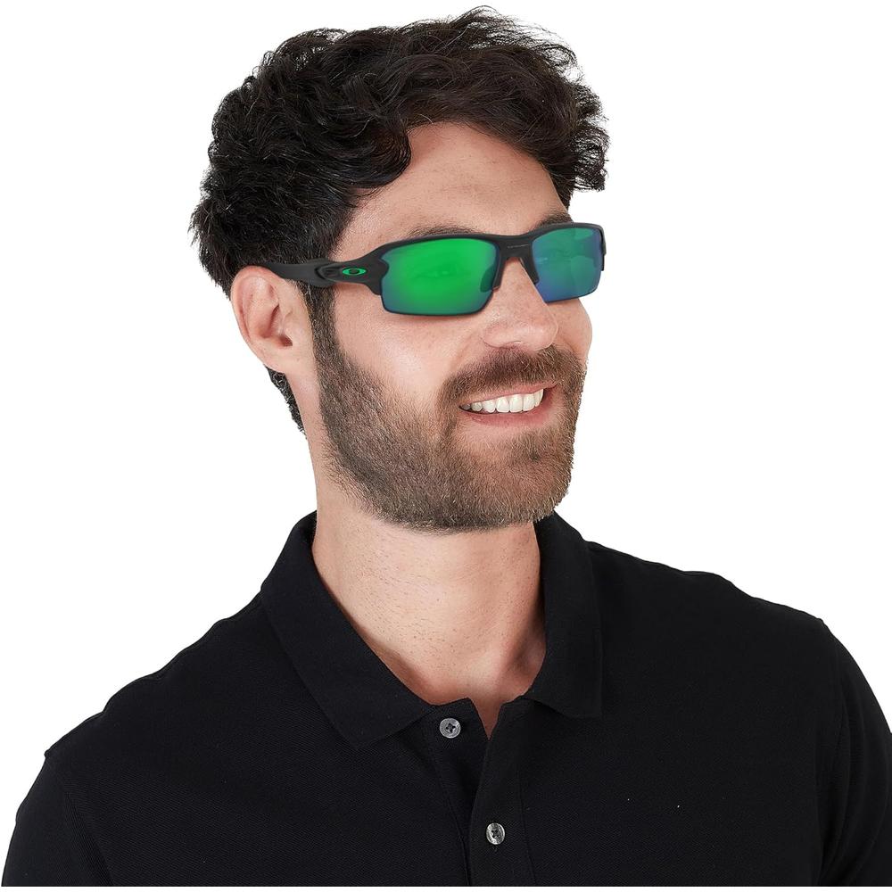 OAKLEY FLAK 2.0 OO9271 GAFAS DE SOL PARA HOMBRE | MATTE BLACK / PRIZM JADE POLARIZED - 2
