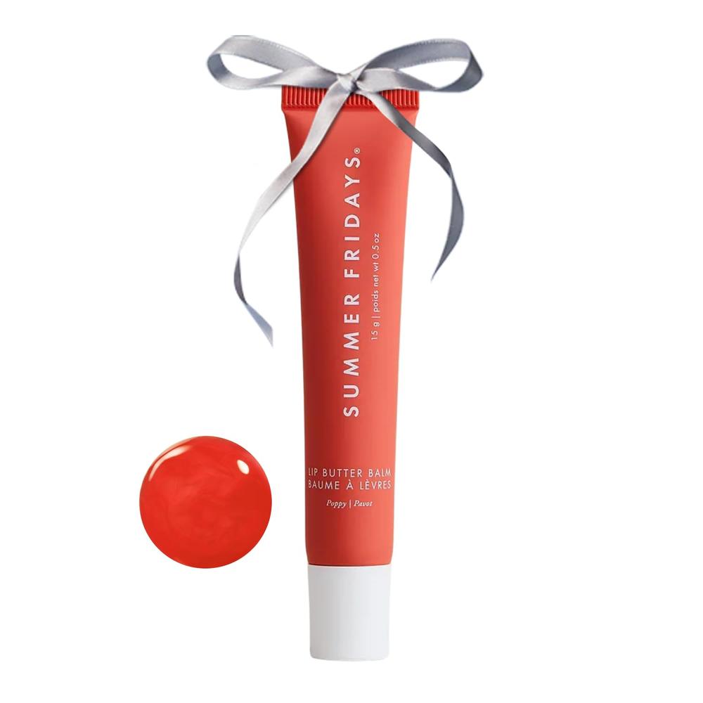 SUMMER FRIDAYS BÁLSAMO LABIAL 0.5 OZ / 15 ML | POPPY - 1