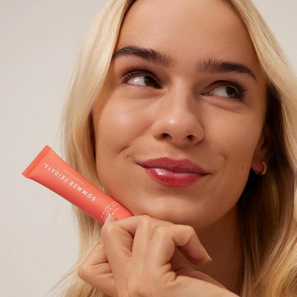 SUMMER FRIDAYS BÁLSAMO LABIAL 0.5 OZ / 15 ML | POPPY - 4