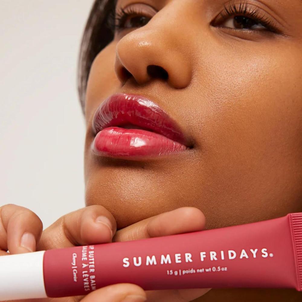 SUMMER FRIDAYS BÁLSAMO LABIAL 0.5 OZ / 15 ML | CHERRY - 4