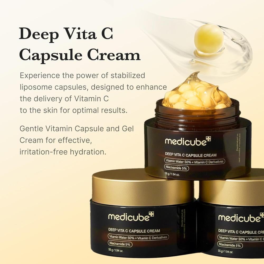 MEDICUBE CÁPSULA HIDRATANTE VITAMINA C 50 ML - 3