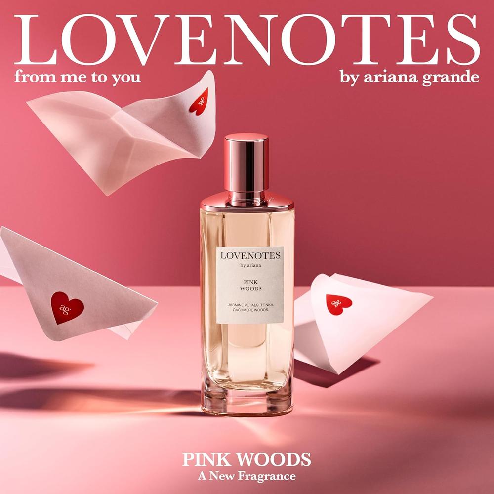 ARIANA GRANDE LOVE NOTES PINK WOODS PERFUME EAU DE PARFUM | 4.2 OZ / 124 ML - 5