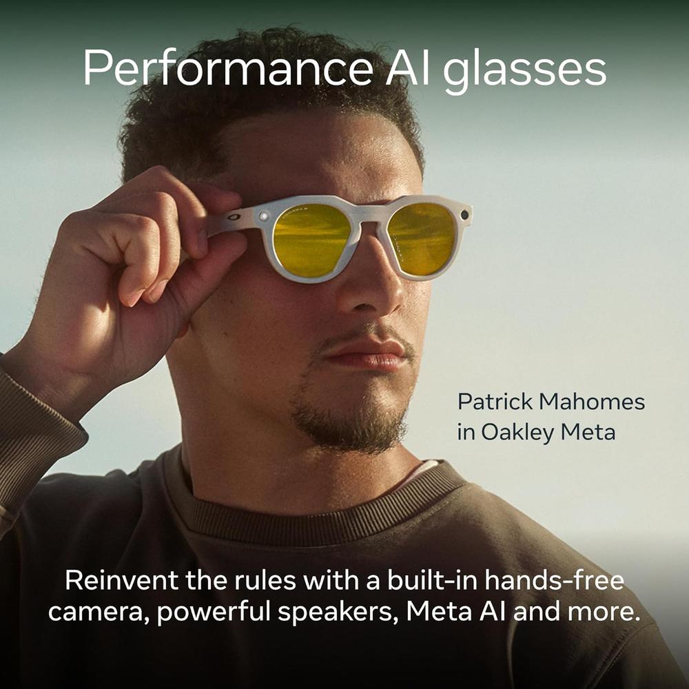 OAKLEY META HSTN GAFAS INTELIGENTES PARA HOMBRE Y MUJER | BLACK FRAME / CLEAR TO AMETHYST TRANSITIONS LENSES - 3