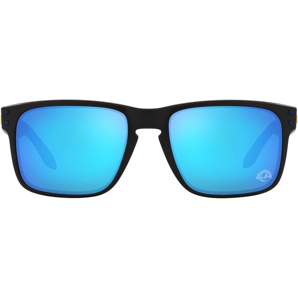 OAKLEY HOLBROOK OO9102 NFL COLLECTION GAFAS DE SOL PARA HOMBRE | MATTE BLACK / PRIZM SAPPHIRE IV - 1