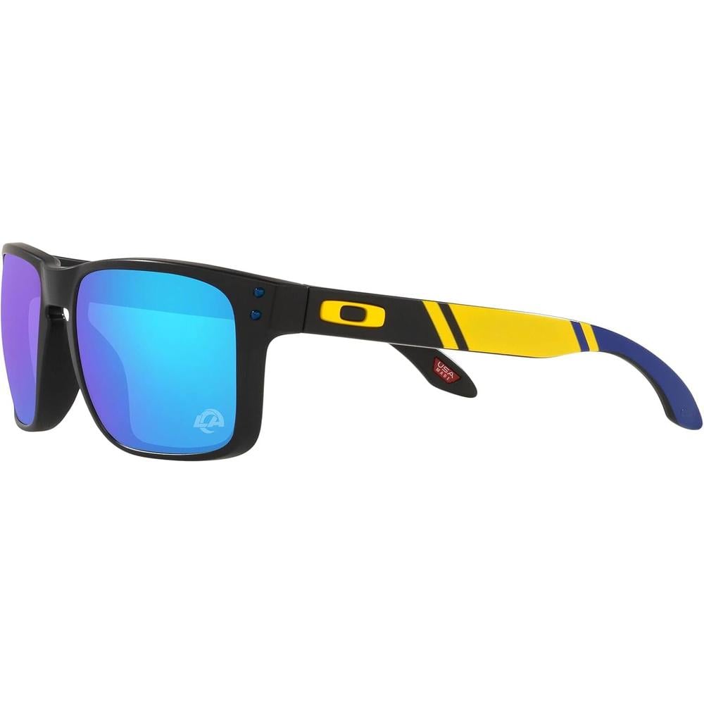 OAKLEY HOLBROOK OO9102 NFL COLLECTION GAFAS DE SOL PARA HOMBRE | MATTE BLACK / PRIZM SAPPHIRE IV - 3