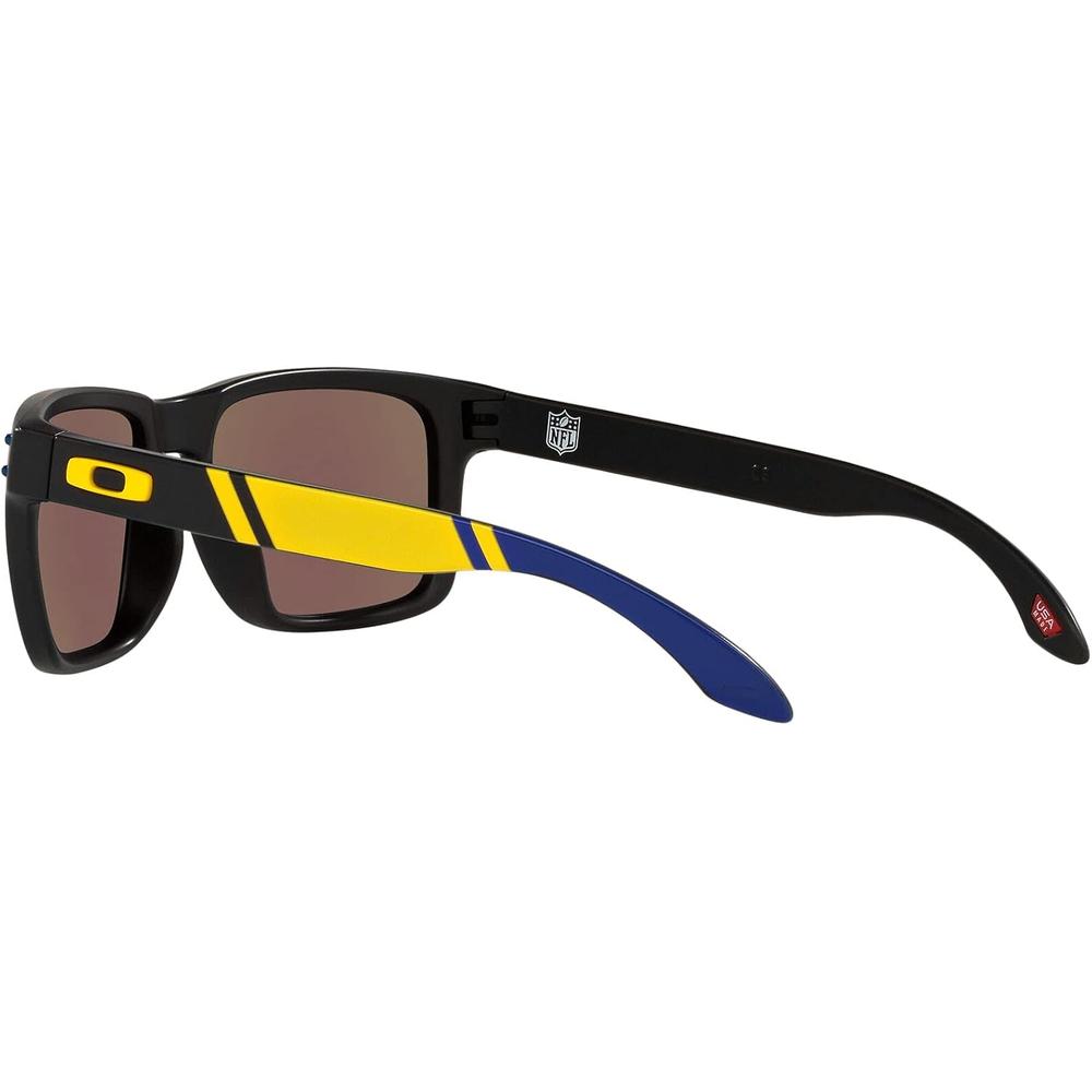 OAKLEY HOLBROOK OO9102 NFL COLLECTION GAFAS DE SOL PARA HOMBRE | MATTE BLACK / PRIZM SAPPHIRE IV - 5