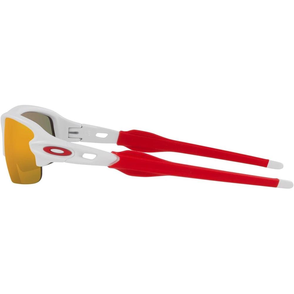 OAKLEY FLAK XXS OJ9008 GAFAS DE SOL PARA NIÑOS | MATTE WHITE / PRIZM RUBY - 4