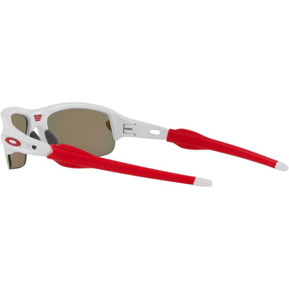 OAKLEY FLAK XXS OJ9008 GAFAS DE SOL PARA NIÑOS | MATTE WHITE / PRIZM RUBY - 5