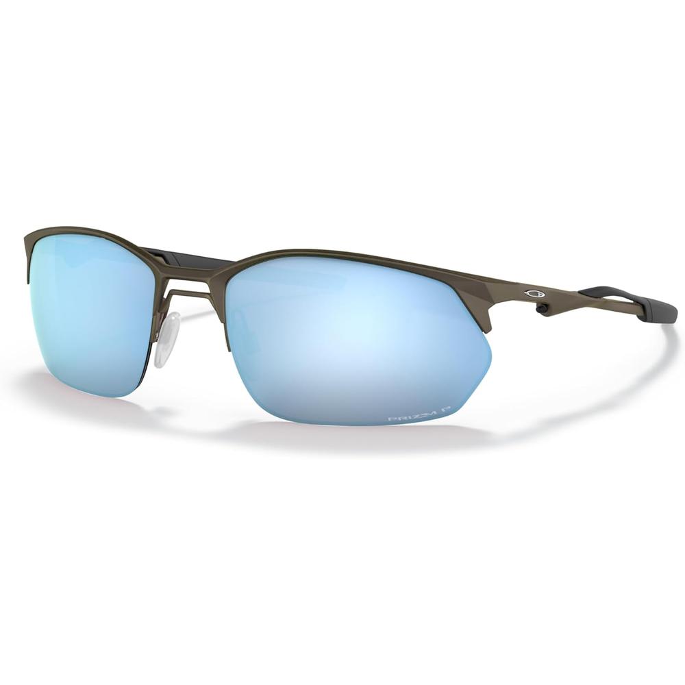 OAKLEY WIRE TAP 2.0 OO4145 GAFAS DE SOL PARA HOMBRE | SATIN LEAD / PRIZM DEEP WATER - 1